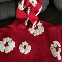 Denim tears hoodie large