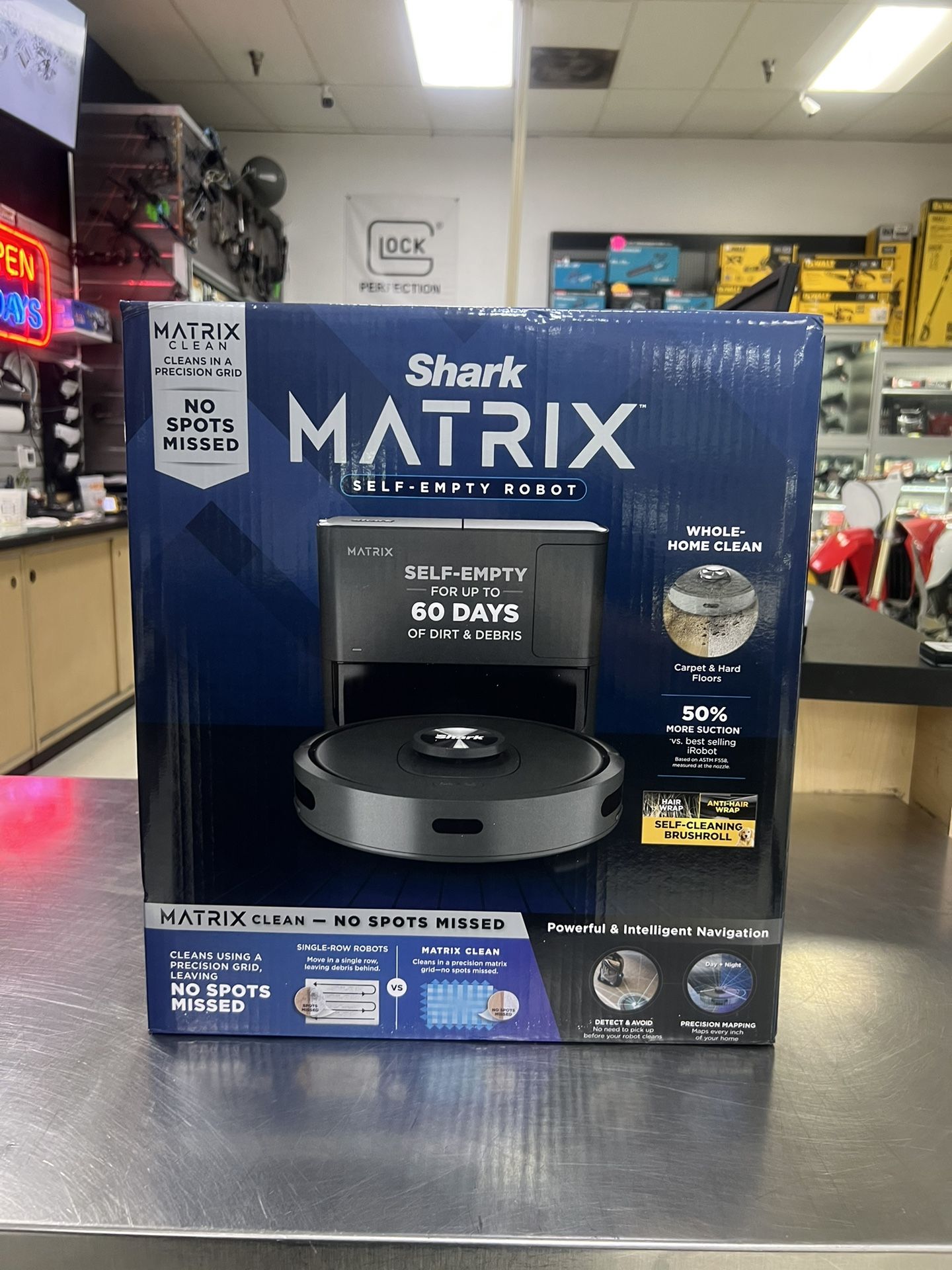 Shark Matrix self empty robot cleaner 