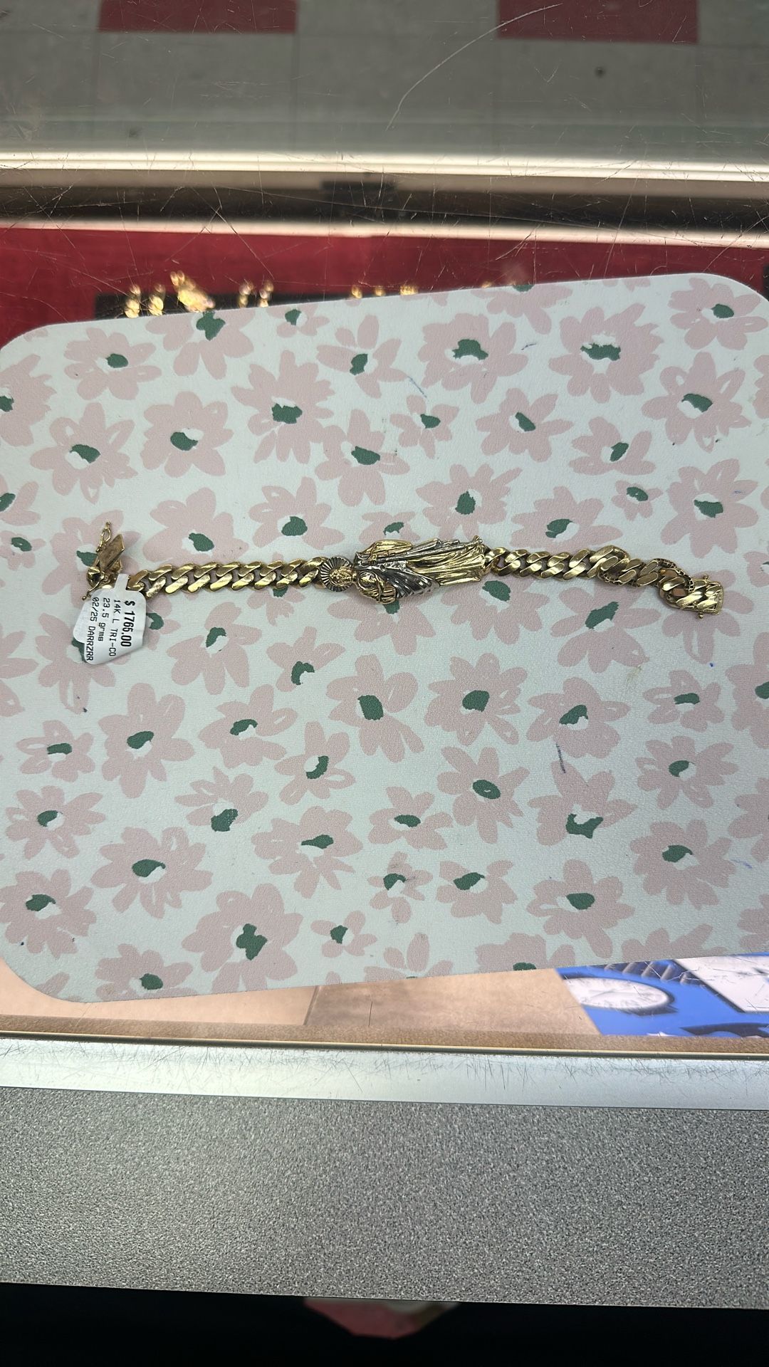 14k Gold Bracelet San Judas