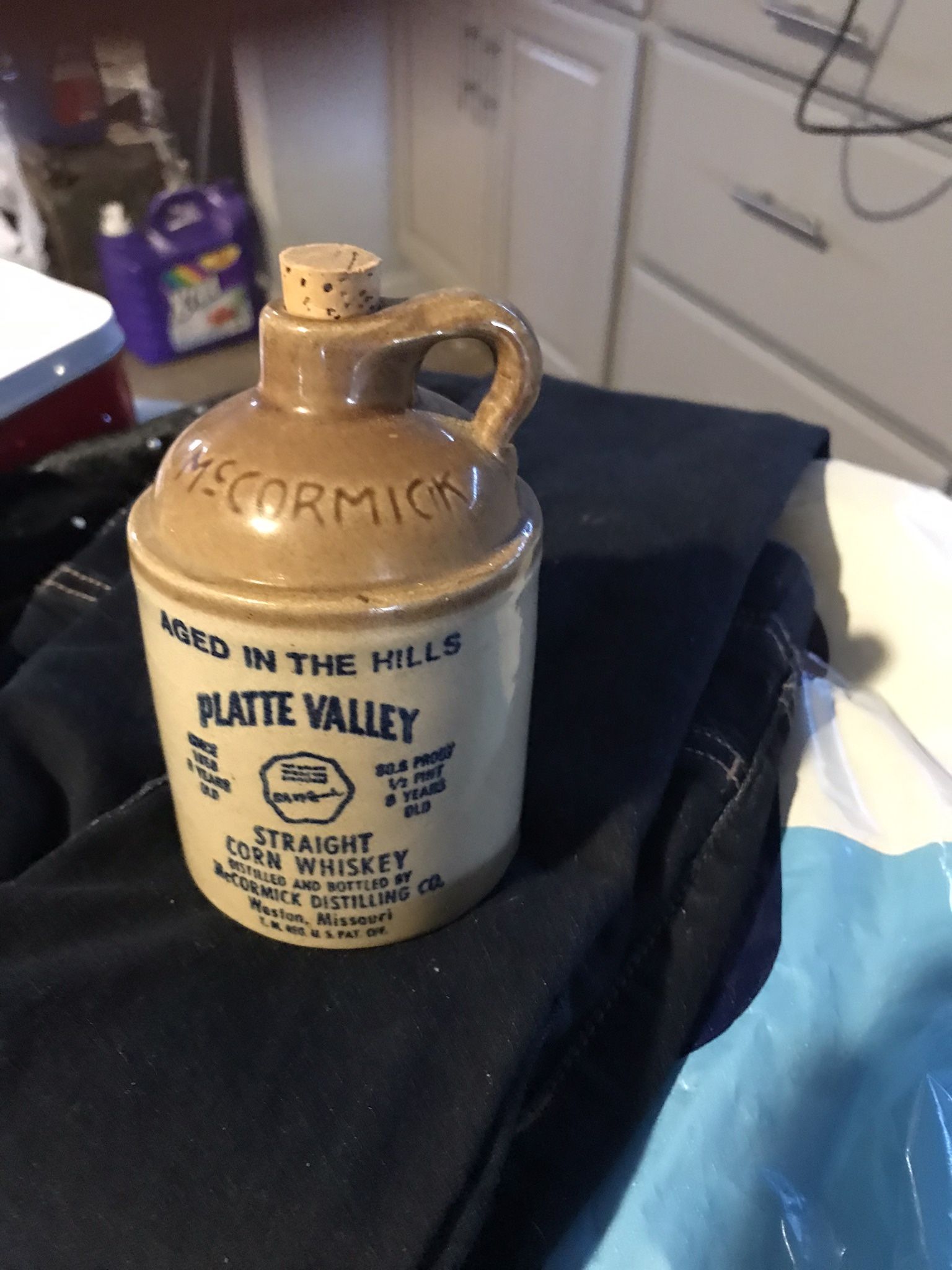 Antique Whiskey Jug