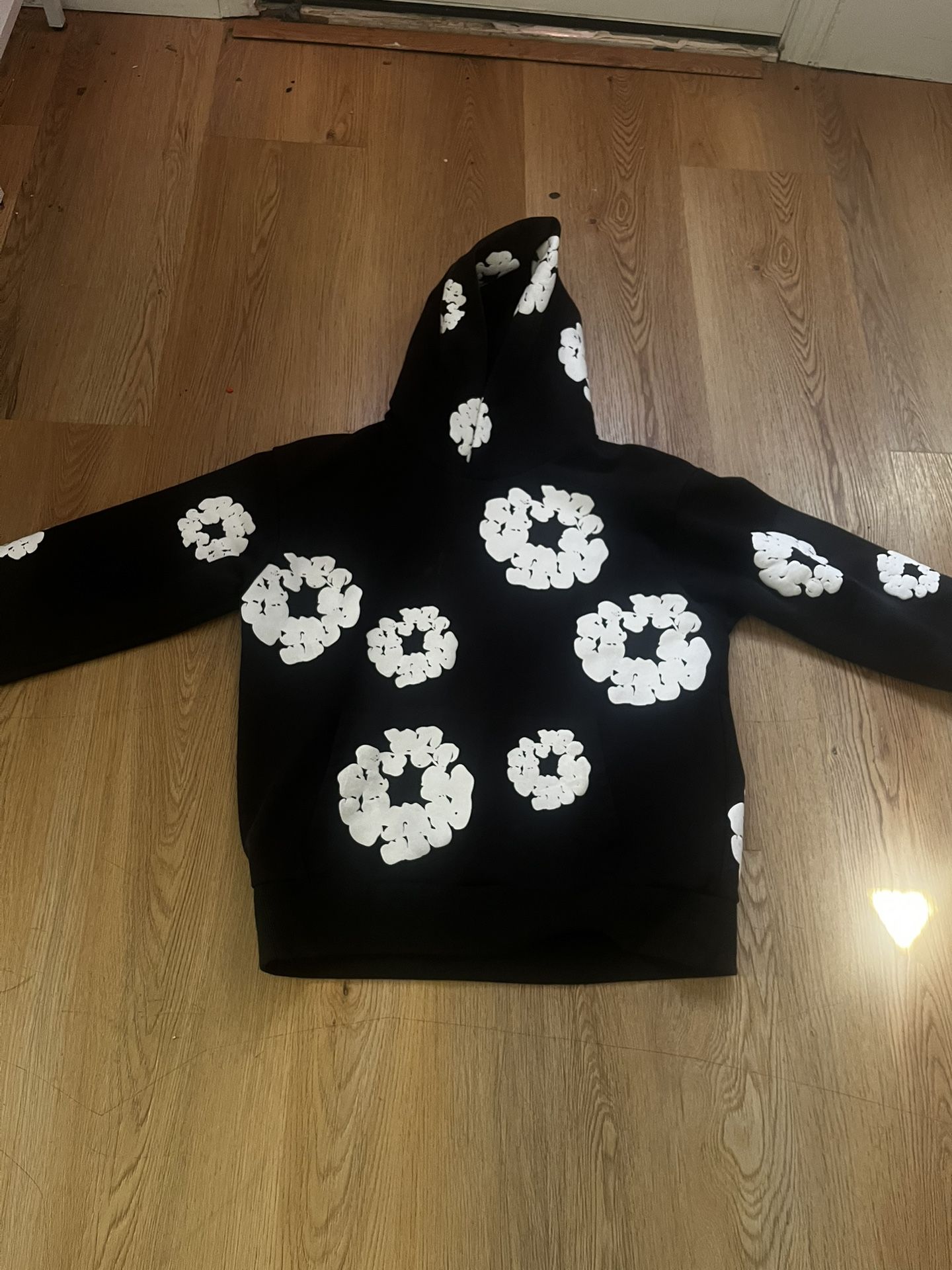 Denim Tear Hoodie “Black””