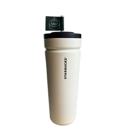 Starbucks 2025 White Matte Stainless Steel Cold Cup Tumbler