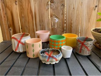 Assortment of pots