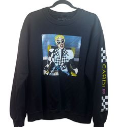 Cardi B Graphic Sweatshirt Size M