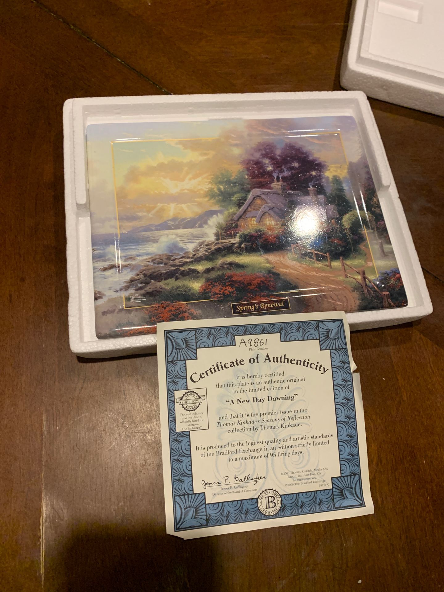 Thomas kinkade’s seasons of Reflection