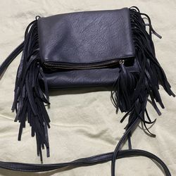 Fringe purse