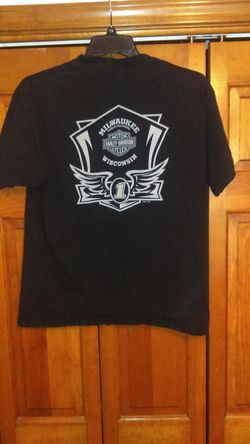 MENS LARGE MILWAUKEE WISCONSIN HARLEY-DAVIDSON SHIRT