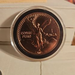 1oz Mint, Copper Round 