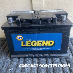 Car Battery Size H6 $80 With Your Old battery 