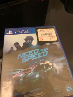 Need for speed