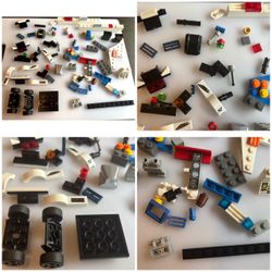 Assorted LEGO Lot - Vintage Tiny Turbos Racer (8149) & City Police Pieces, 85 pieces