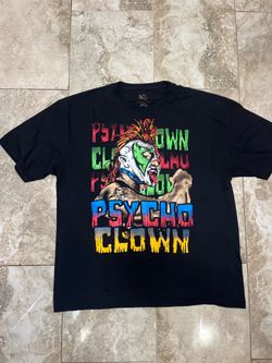 Rare La Marca Que viste la Lucha Libre AAA Wrestling Psycho Clown Shirt Size XL