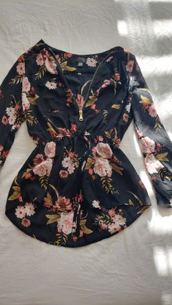 J for Justify floral print blouse