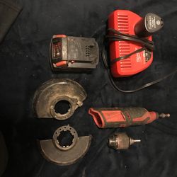 Cordless Dremmel with battery and charger