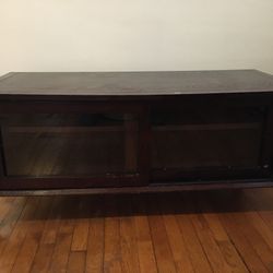 Solid Wood Entertainment Console