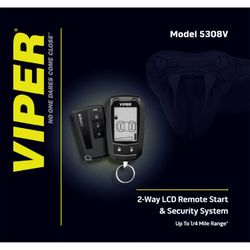 Viper 5308V  Full Alarm And Remote Start 