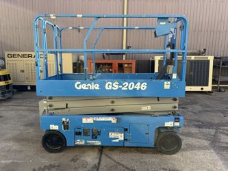 2018 Genie Gs 2046 scissor lift