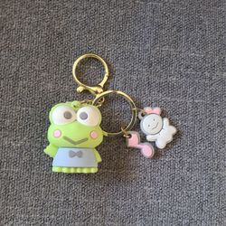 Sanrio Keychain- KEROPPI with Charms