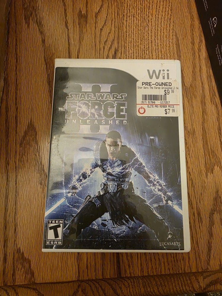 Wii Star Wars The Force Unleashed 2