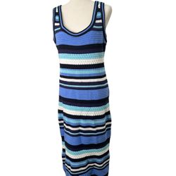 haute hippie blue dress Long Hippie Chic Dress in Blue main image 0