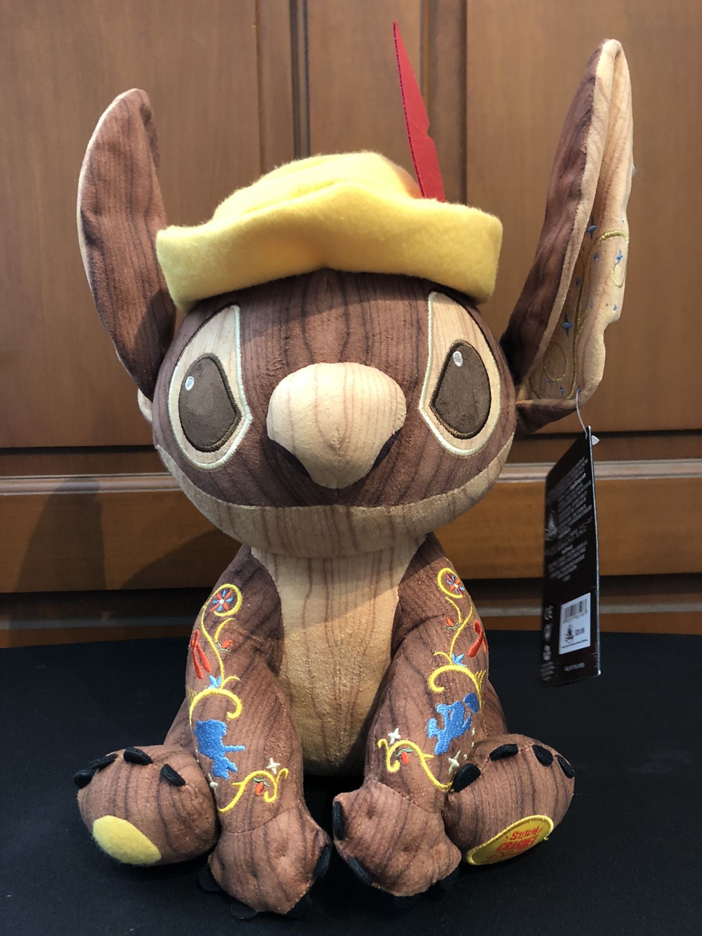 Stitch Crashes Disney Pinocchio Plush