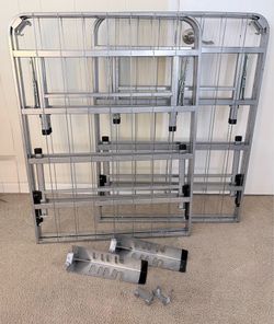 Queen Stainless Foldable Bed Frame - Sturdy!