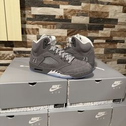 Retro 5 Wolf Grey