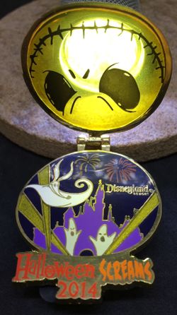 Disney Pin #76, Jack Skellington, Halloween Screams, 2014