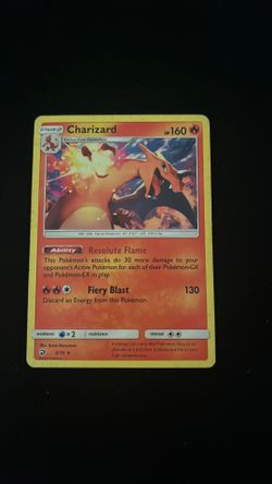 Charizard card.