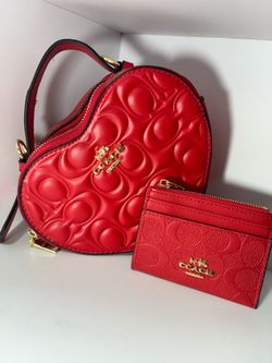 cute heart purse set ❤️🍓