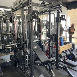 SMITH MACHINE🔹SQUAT RACK🔹WORKOUT GYM EQUIPMENT 