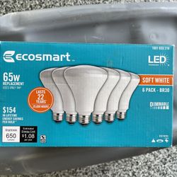 Ecosmart BR30 Light Bulbs NEW