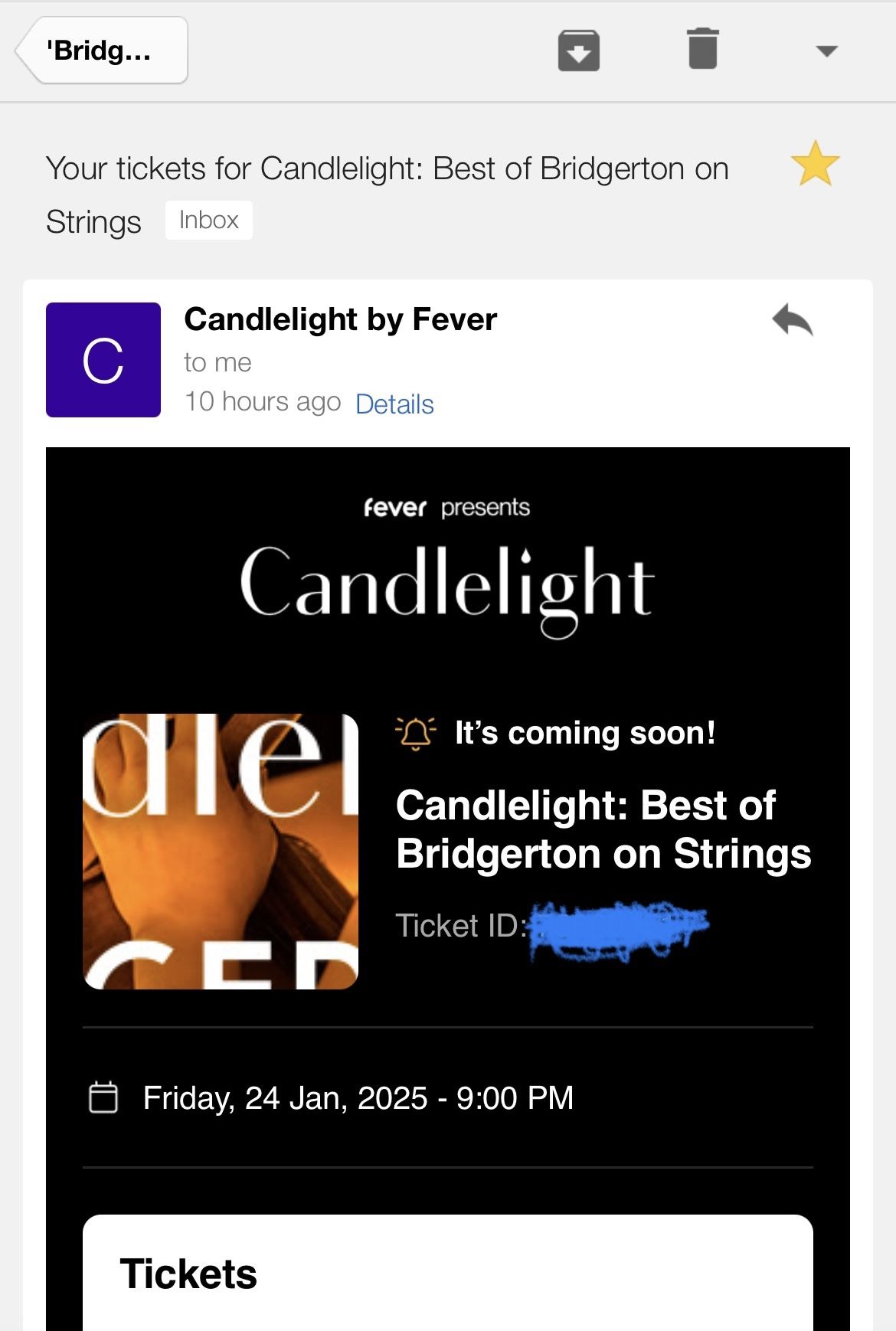 Bridgerton Tickets
