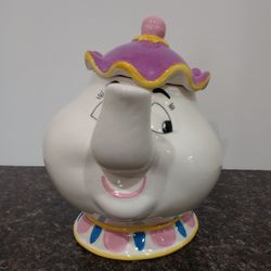 Mrs Potts Beauty And The Beast Teapot Cookie Jar 