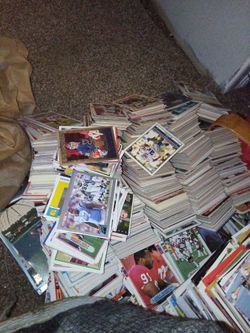 Football cards 1980 to1990s