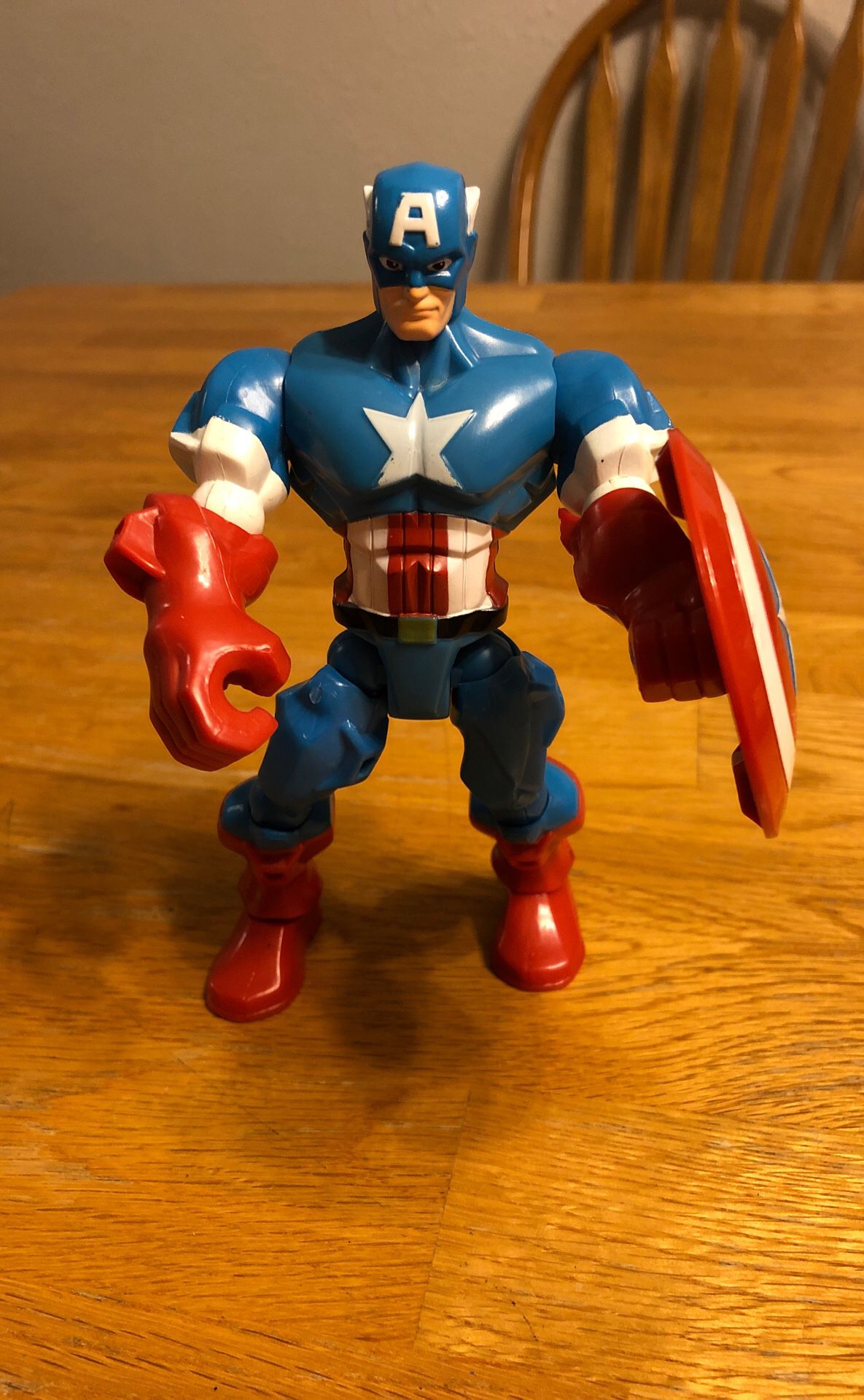 Has to Captain America figure