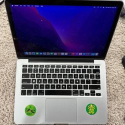 Apple MacBook Pro A1502 13.3" Retina i5 2.70GHz 8GB RAM 256GB SSD MONTEREY #0005