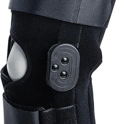 Short Hinged Knee Pads, Knee Joint Fixed 360° Protection Support Brace, 0-90° Adjustable Knee Pads for Hyperextension and Locking Treatment, Osteoarth