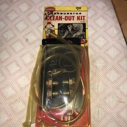 Vintage Gumout Gum out Carburetor Clean-out Kit No. 7880