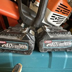 Makita 40v Batteries 