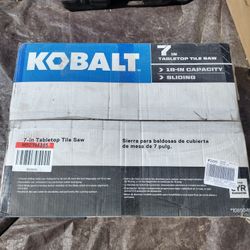 Kobalt 7-in Tile Saw