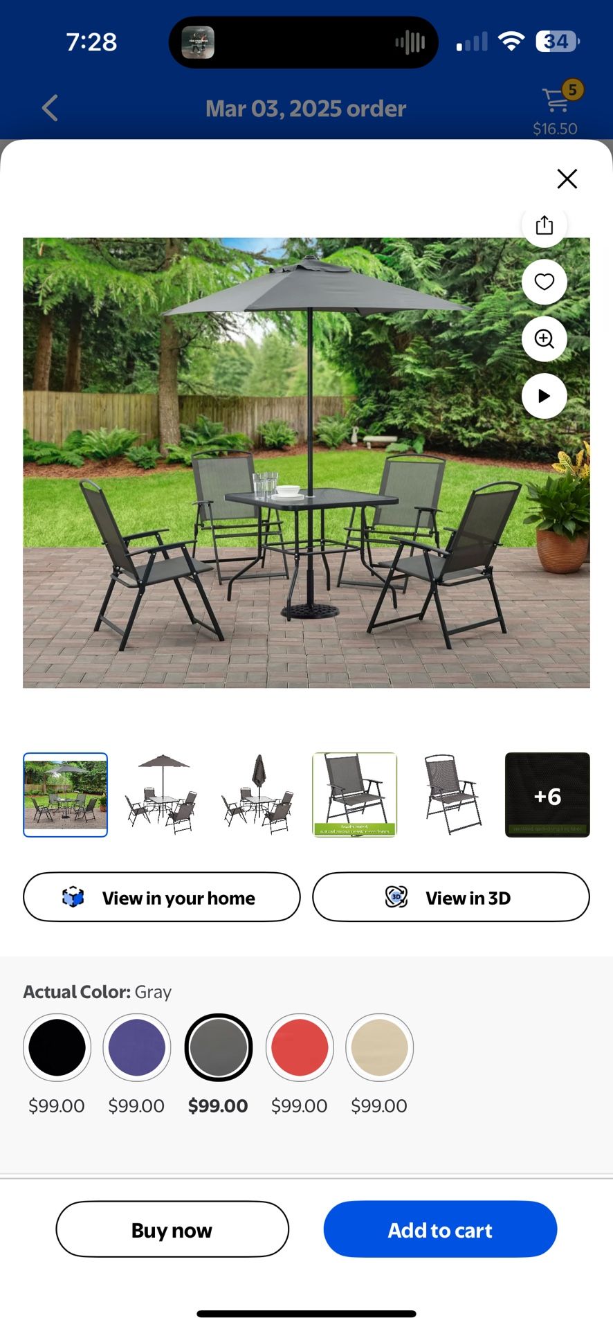Outdoor Patio Set