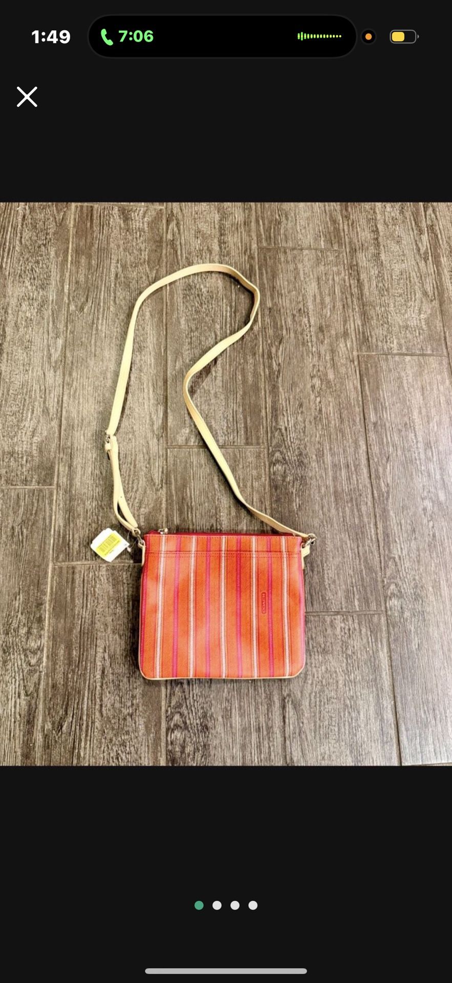 NWT Coach Crossbody Bag