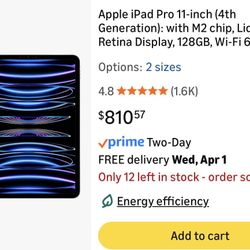 Apple iPad Pro M2 11”