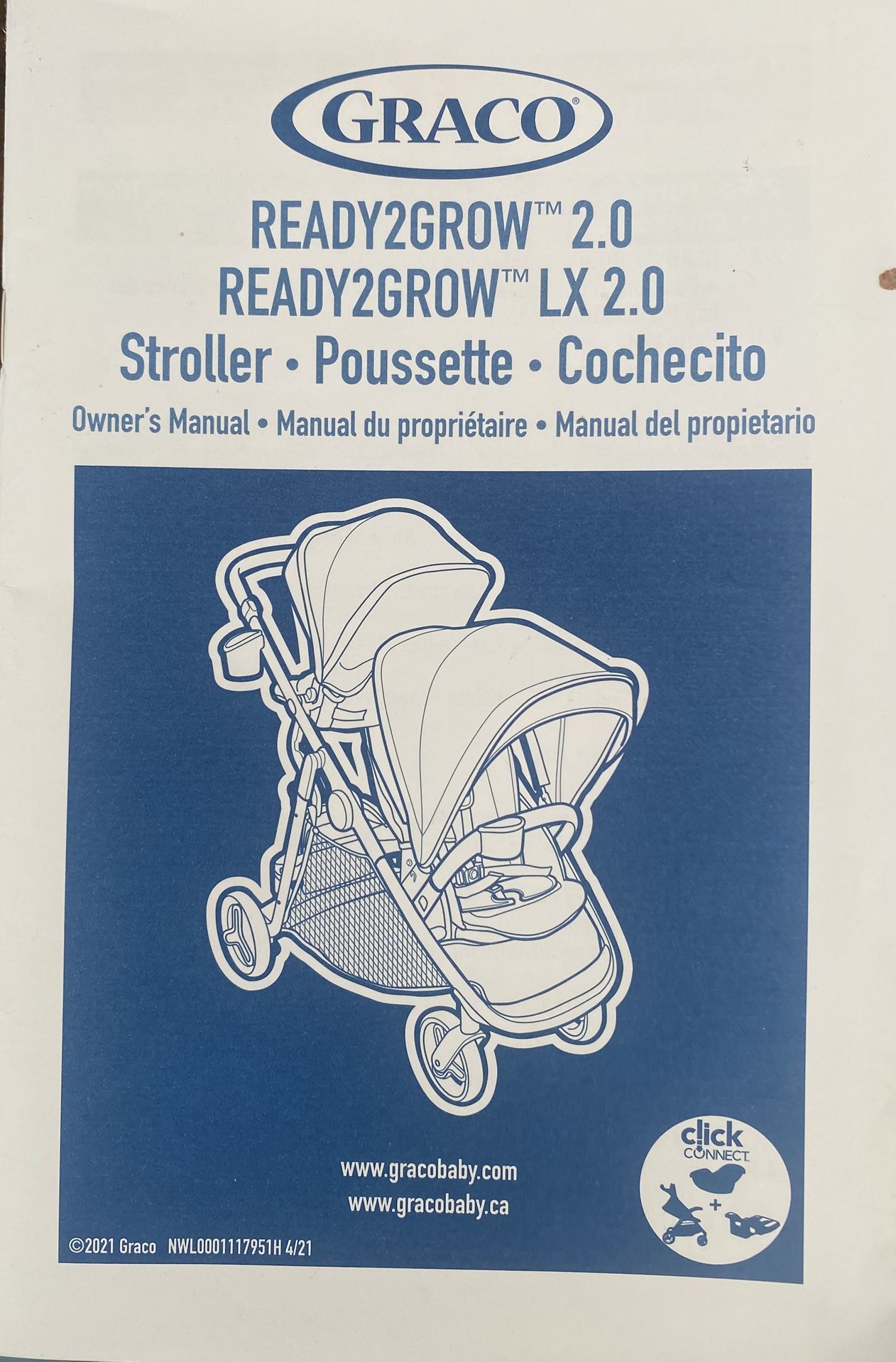 Graco Ready2grow Double Stroller