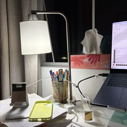 Desk Lamp With Outlet