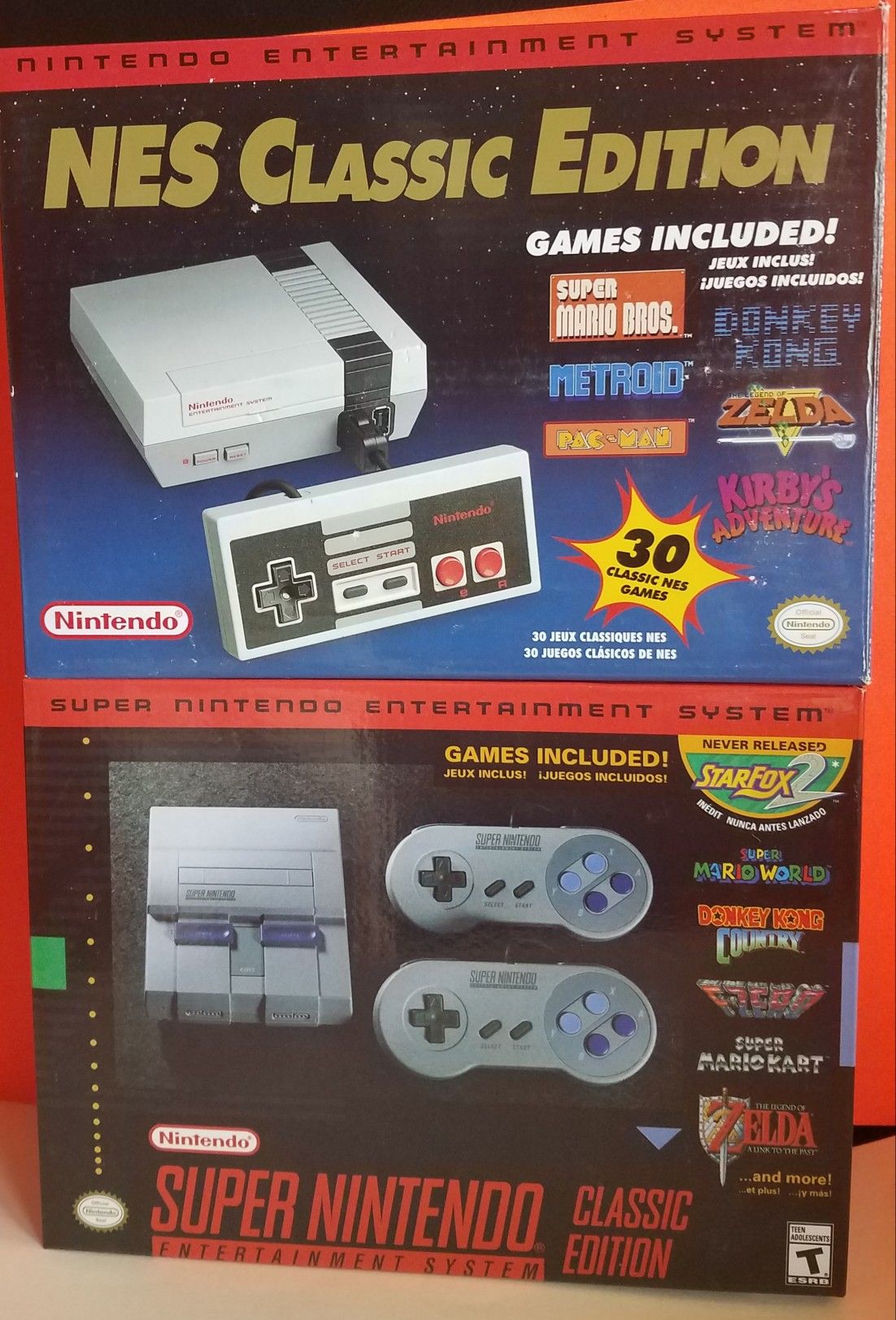 SNES/NES COLLECTORS EDITION