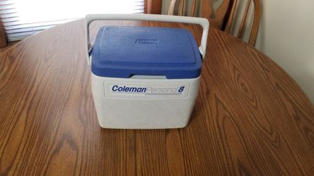 Coleman 8 personal cooler.