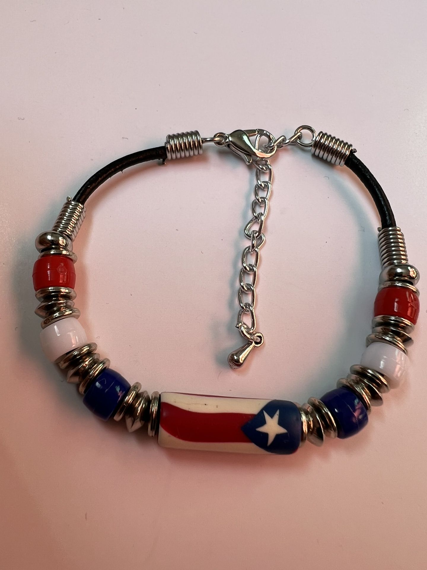 Puerto Rico/Boricua Flag Bracelet 