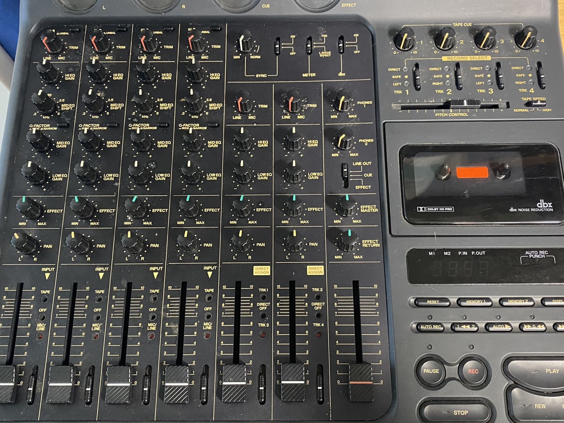 Marantz PMD 740 6 Channel Mixer 4 Track Recorder